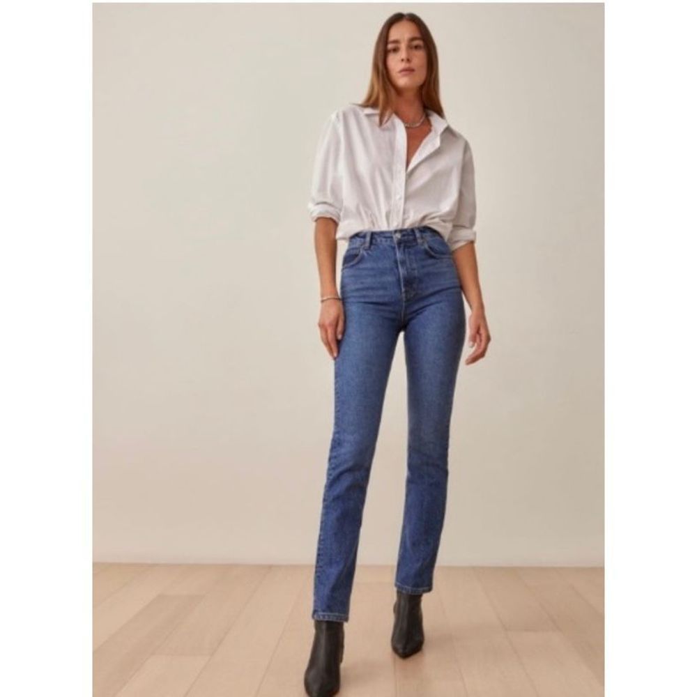 Reformation Liza High Rise Jeans Size 24